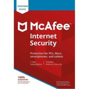 McAfee Internet Security 2020 - 10 dispositivi 1 anno
